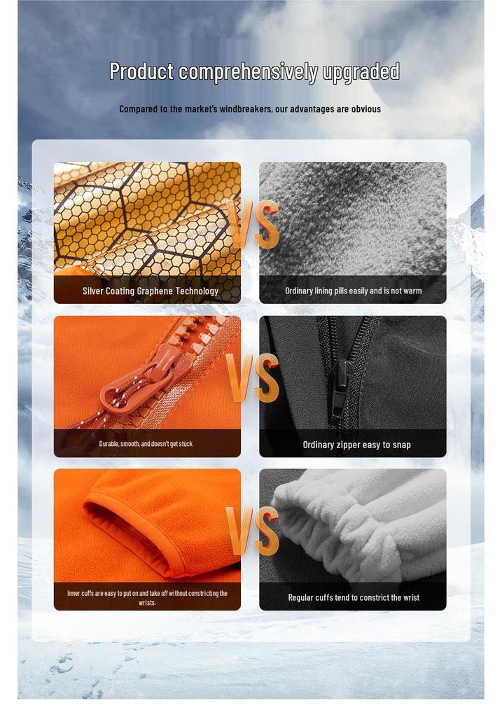 Women's 3-in-1 Windproof Waterproof Fully Sealed Logo Workwear Jacket