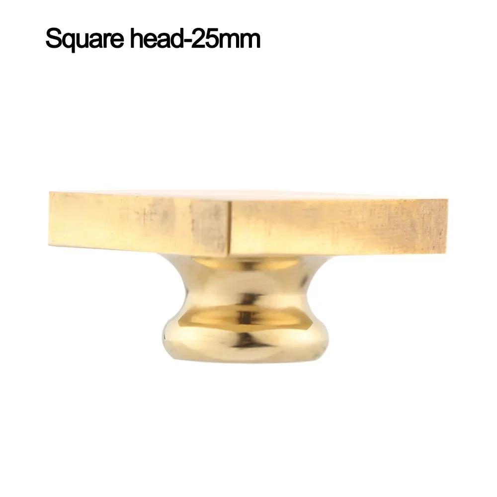 Wooden Wax Sealing Stamp Handle Brass Sealing Wax Stamps Head Retro Rosewood Handle Wax Seal Copper Head for Scrapbooking