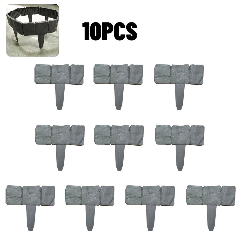 

Садовая окантовка Бордюрный камень Эффект садового ограждения Газонная окантовка для ландшафта Двор Растение Цветочная клумба Пластиковая окантовка Ограждение