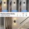 IP66 Waterproof Outdoor Wall Light Wall Lamp Exterior Wall Light Home Decoration Light E27 Replaceable Light Bulb Garden lights