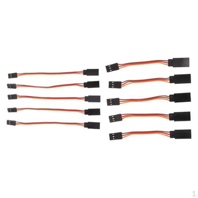 10pcs 50 3 Pin Servo Extension Cord for JR Connector Accs