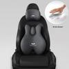Universal Massage Heißkompresse Autositz Kopfstütze & Lendenstütz-Sets Schutz Nackenkissen Sitzkopfstütze Autositzkissen