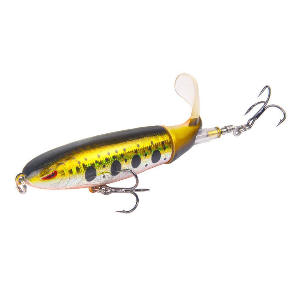 

1pcs Propeller lures Fishing Lure Rotating Tail Artificial Bait Bite-resistant And Wear-resistant Highly Realistic Propeller Art