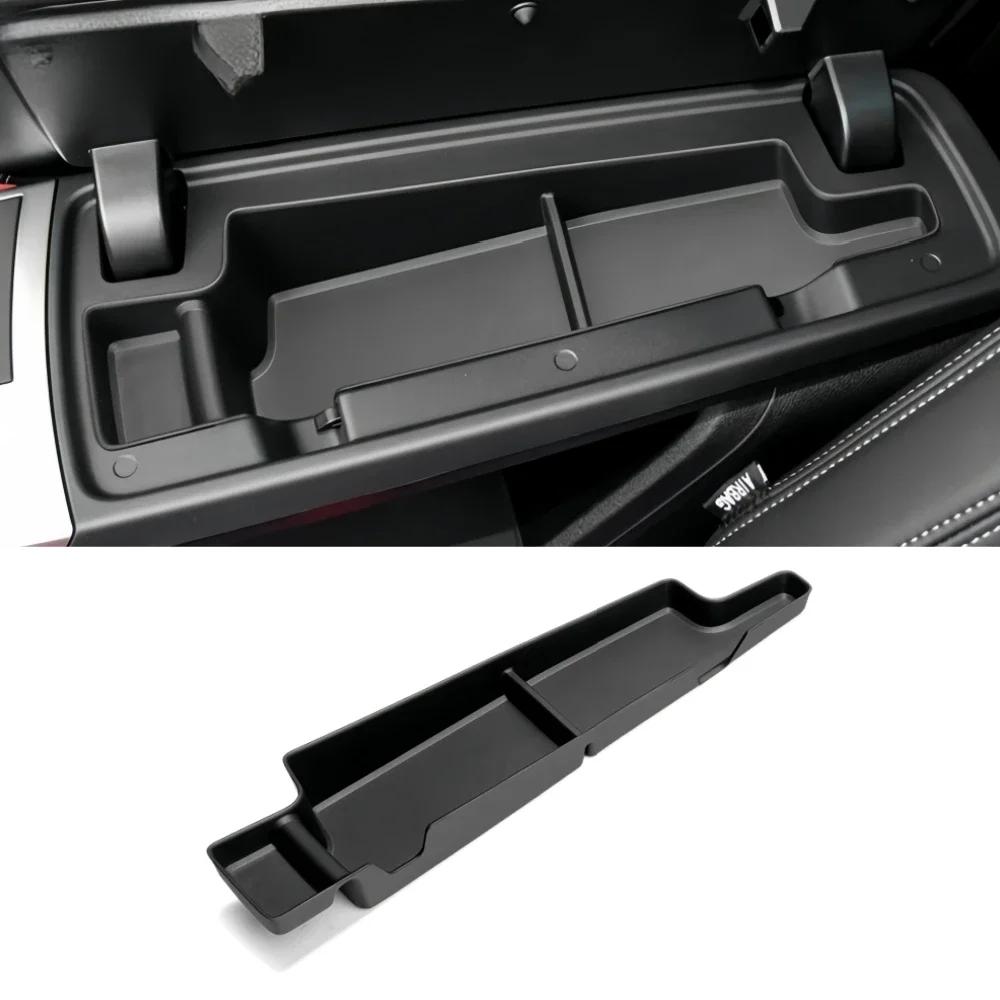 For BMW X1 U11 Center Console Organizer Tray  2024 U11 Lower Console Organizer Tray TPE Under Console Storage Box Cup Holder