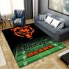 Chicago Bears Teppich für Wohnzimmer Schlafzimmer Zuhause Sofadekoration, Kinderspiel Rutschfeste Bodenmatte