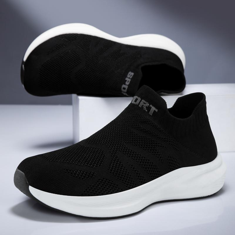 Yto Curtain Men's Light Summertime Airy Mesh Wide Toe Shoes For And Wo Stylish Daily Athletic Shoes Anti-Skid Outside Walking Shoes46 Cm