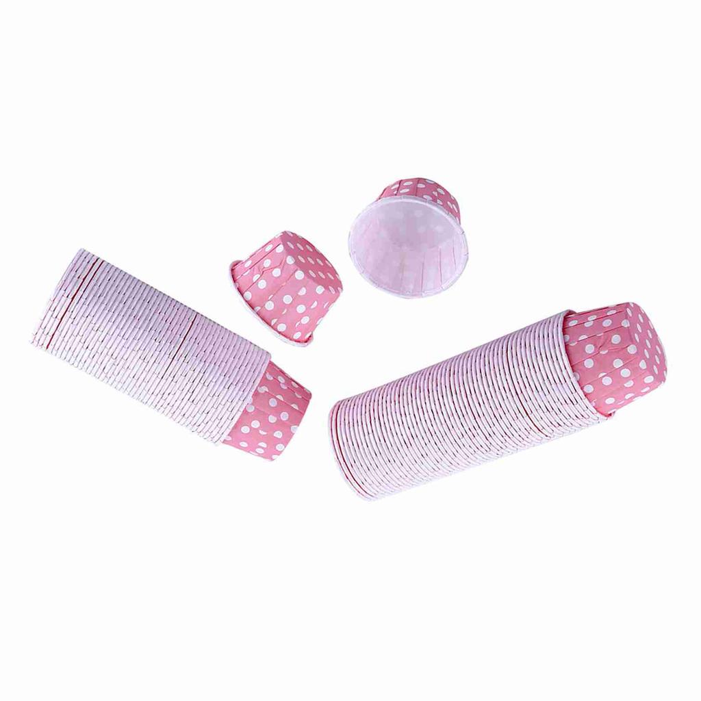 100pcs Paper Cake Cupcake Liner Case Wrapper Muffin Baking Cup for Party Wedding XMAS 8 Colors