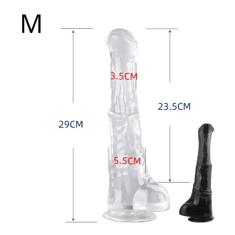 Dildo-uri Alien Cal pentru Femei Penis Monstru Uriaș Mustang Jucării Anale Moi Masturbator Dick Animal Lesbian Buttplug Instrumente Sex Gay
