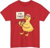 Funny Duck TShirt Funny Friend Birthday Meme Tee Gift For Party Unisex