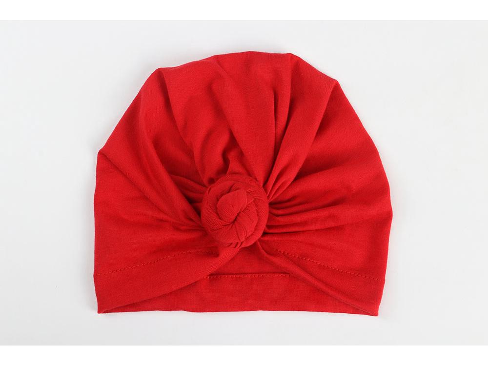 Autumn/Winter Fashion Parent-Child Cotton Turban Headscarf Hat Yoga Pleated Cap