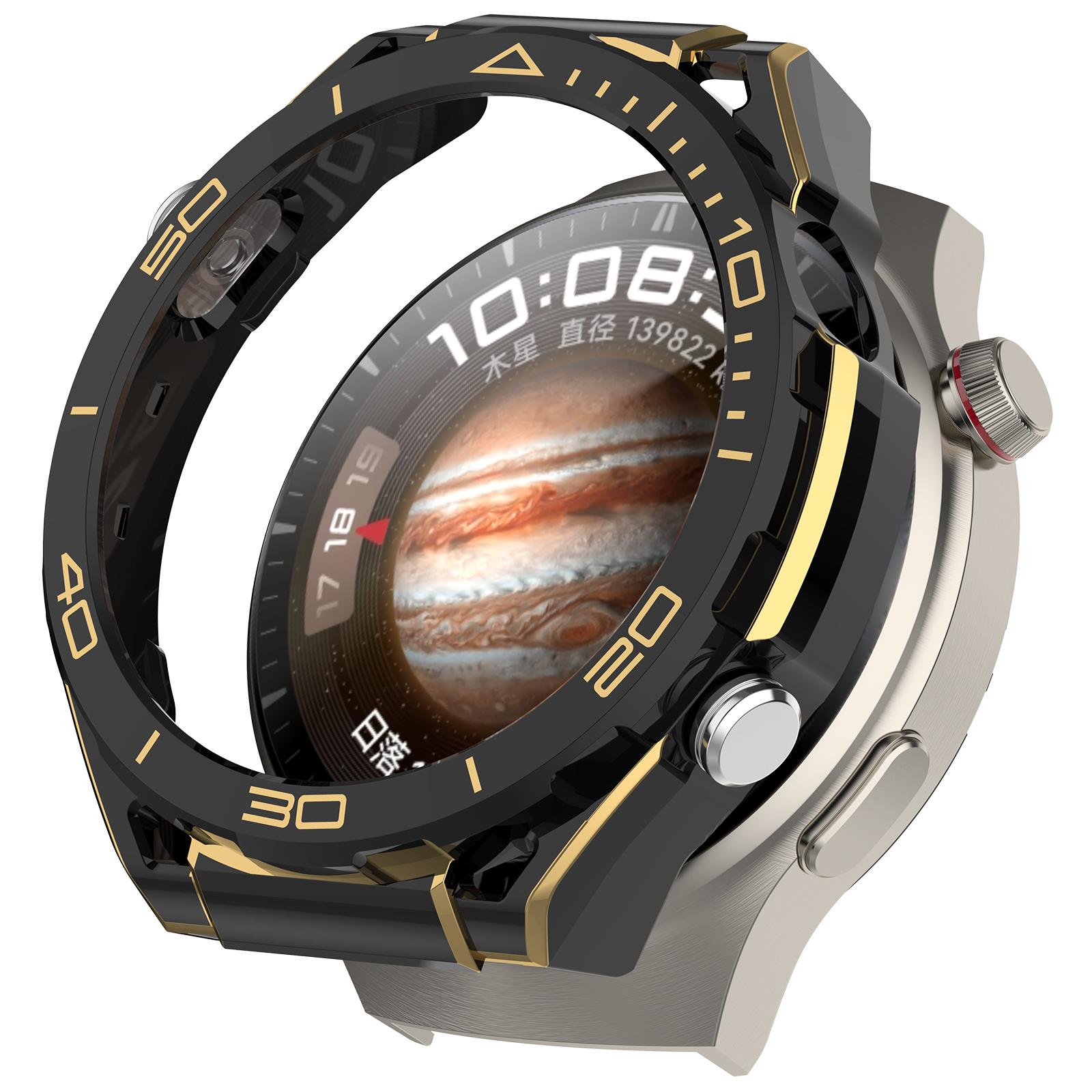 

For Huawei Watch 4 Pro Protective Case High-End Anti-Drop PC Watch Frame B