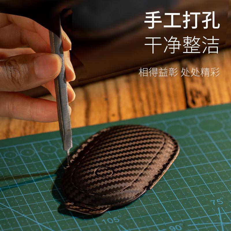 For Cadillac Xt5 Carbon Fiber Xt4 Xt6 Xts Ct4 Ct5 Ct6 Atsl Srt Shell Gt4 Car Key Cover