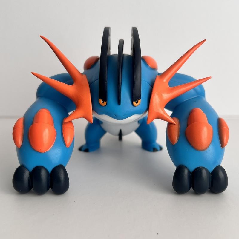 Bkm PokMon Anime Figure Super Swampert Gk Action Doll Model Pvc Ornament Collectibles Statue Garage Kit Kids Toy Birthday Gifts Kid Friendly