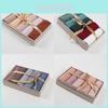 Cotton Scarf Accessories Set With Solid Color For Fashionable Women
