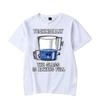 Y2k T Shirt for Men Physics Technically The Glass Is Always Graphic T Shirts Tops Short Sleeve T Shirt Harajuku Fashion T-shirts