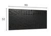 Glass Hob Protector 90x52 Black