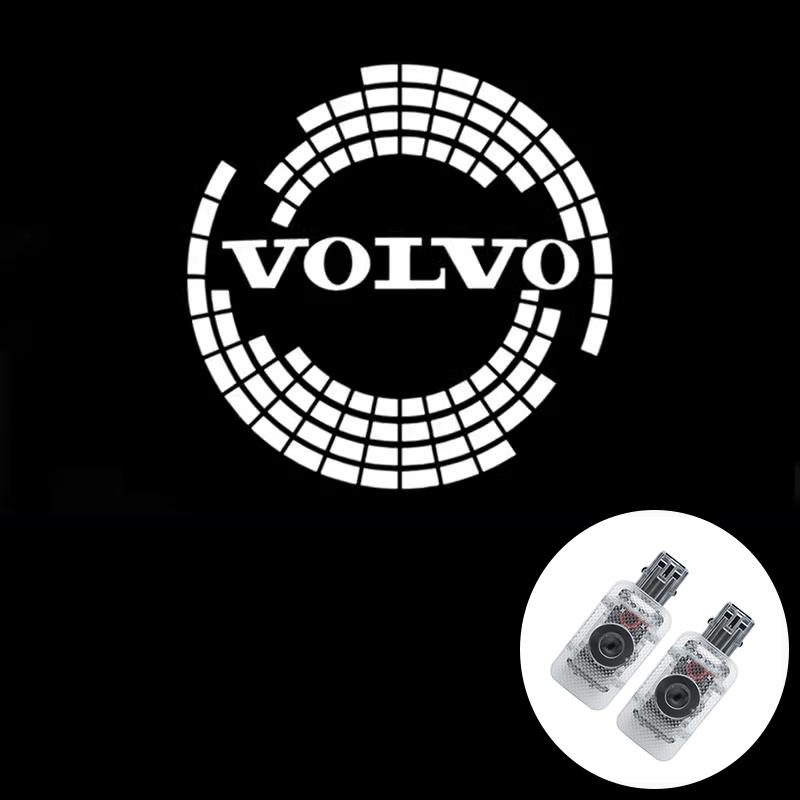 

2 шт. Световые проекторы логотипа двери автомобиля Welcome Light LED HD Для Volvo XC90 V90 V60 XC60 V40 EC40 EX40 S80 S60 S90 C40 XC40 V70 XC70