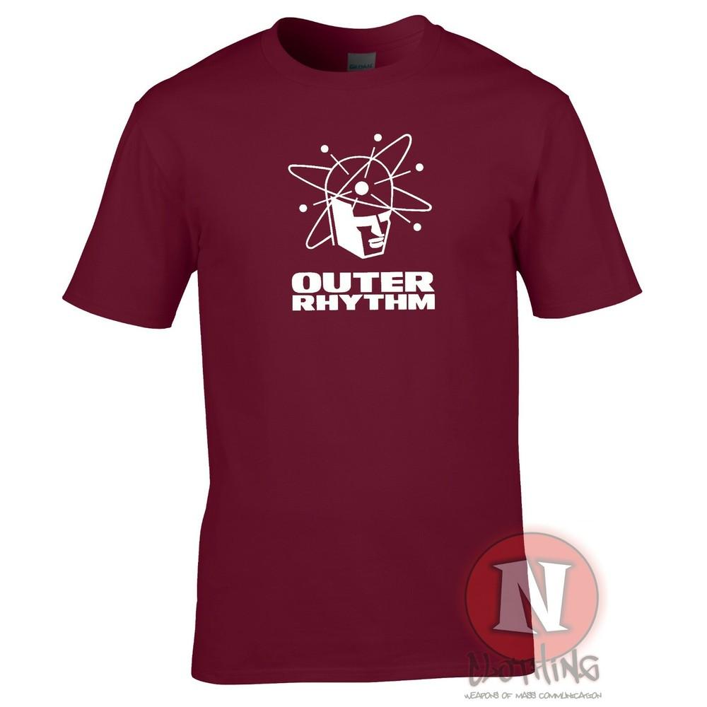 Outer Rhythm TShirt Dj Club Dance Rave Techno Music House Edm Record Label 2XL