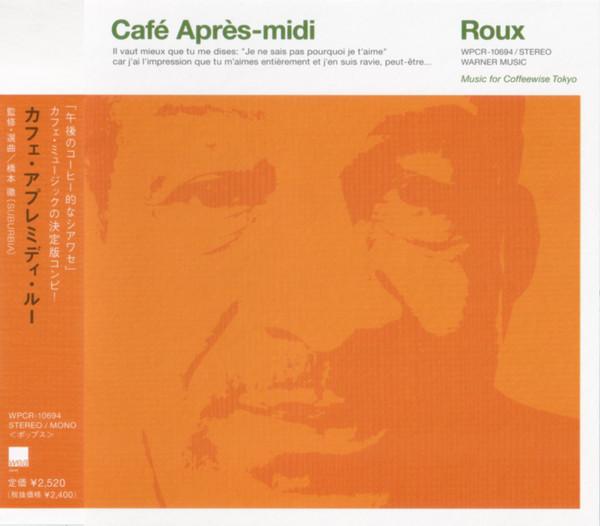 CD VARIOUS   Caf AprsMidi  Roux WPCR10694 WEA Japan 2000 Japan ObiJazz Used
