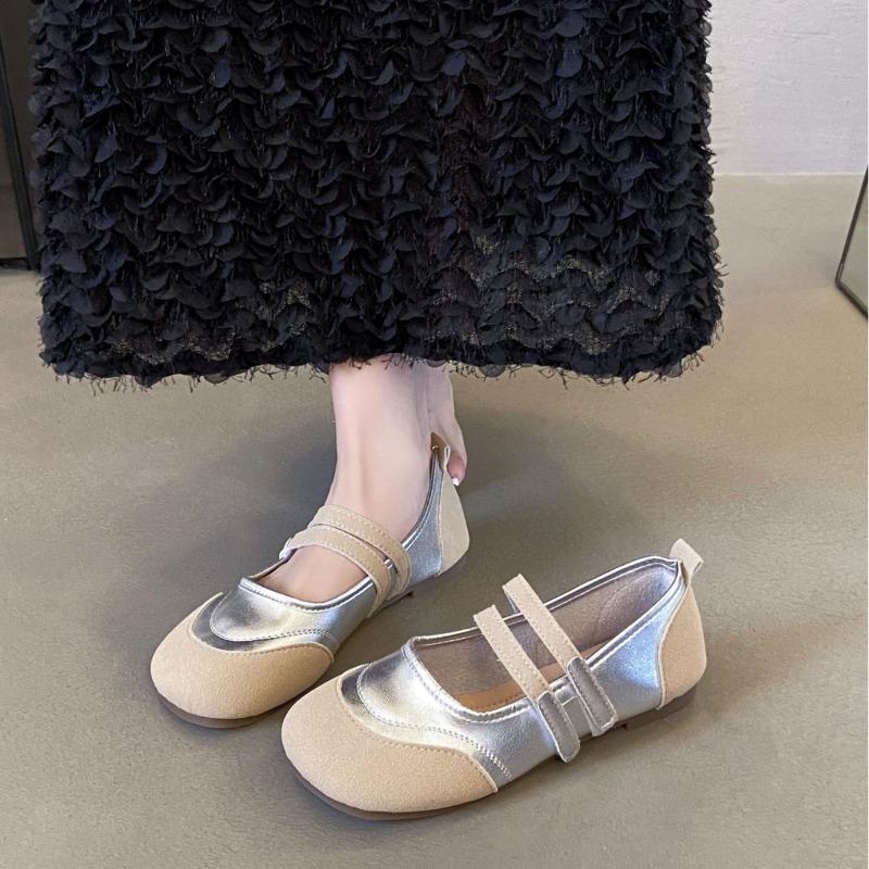 Women's Flats 2025New Casual Single Shoe Mary Jane Shoes for Women Slip-On Loafers Soft Sole Walking Flats Zapatos Mujer