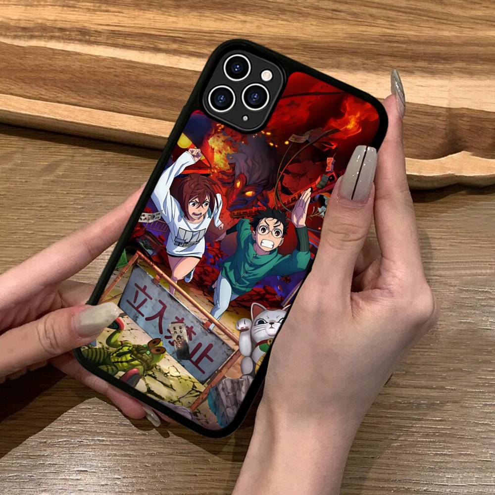 Dandadan Anime Phone Case Silicone PC+TPU For For IPhone 11 12 13 14 15 16 Plus Pro Max Cover