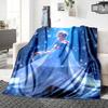 1Pc Elsa'S Winter Fantasy Blanket For Couch Bed Plush Cozy Fuzzy Blanket Super Soft Warm Blankets For Fall And Winter 091871