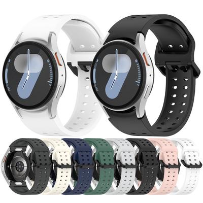 20mm pásek pro Samsung Galaxy Watch 7 6 5 4 44mm 40mm/FE/Pro/classic Silikonový sportovní pásek náramek Correa Galaxy watch 7 Popruh