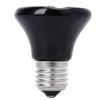 2x Horká 75W E27 Pet topná lampa Černý infračervený emitor Teplá žárovka Pet inkubátor Plazí lampa 220-230V