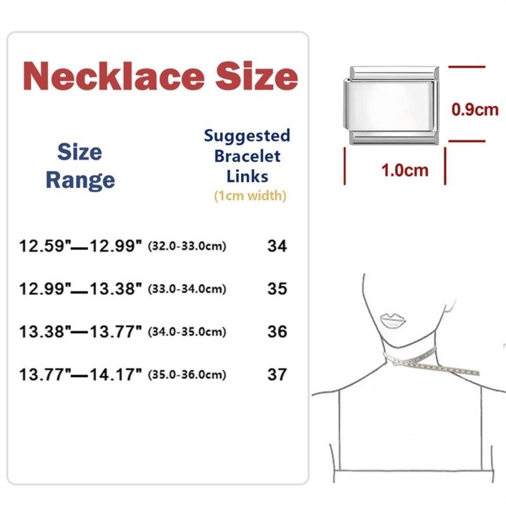 Cartoon-Anhänger Italienische Glieder Buntes Charm-Armband Glieder zum Herstellen von DIY-Schmuck