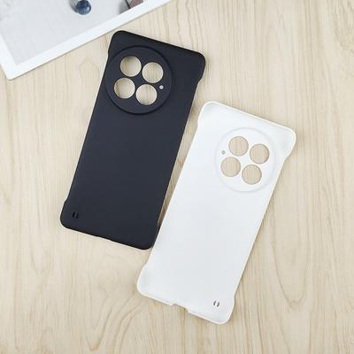 Solid Candy Color Skin Friendly Frameless Phone Case For OnePlus 13 12 10 9R 8T Pro 1+13 Ultrathin Anti-Fingerprints Shockproof Hard PC Matte Cover