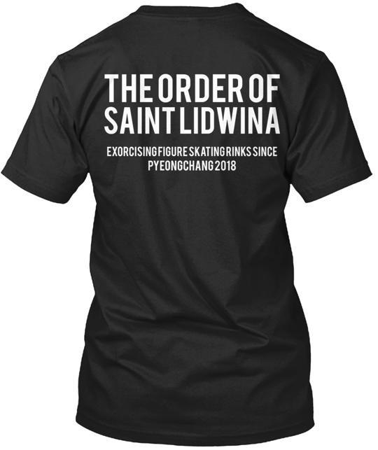 The Order Of Saint Lidwina T-shirt Made in the USA Size S to 5XL Unisex T-Shirt L