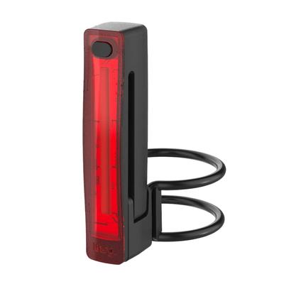 Luz trasera para bicicleta japonesa KNOG Nog Plus, 20 lúmenes, imán potente, resistente al agua, recargable por USB, ligera, color negro [Producto original] [PLUS]