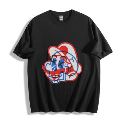 Mario Totenkopf Grafik T-Shirt - Ausgefallenes Retro-Game-Design Unisex T-Shirt