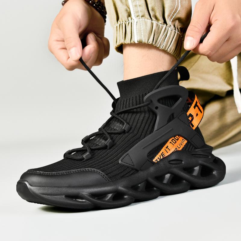 Herrenschuhe Sneaker Männlich Luxusschuhe Herren Trend Freizeitschuhe Trainer Race Atmungsaktive Schuhe Teenager Mode Klinge Laufschuhe