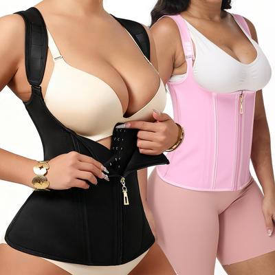 Waist Trainer for Women Corset Shapewear Tummy Control Faja Body Shaper Waist Cincher with Adjustable Strap