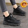 Fashion thick-soled velvet dad shoes for women 2 new winter thickened warm leisure sports