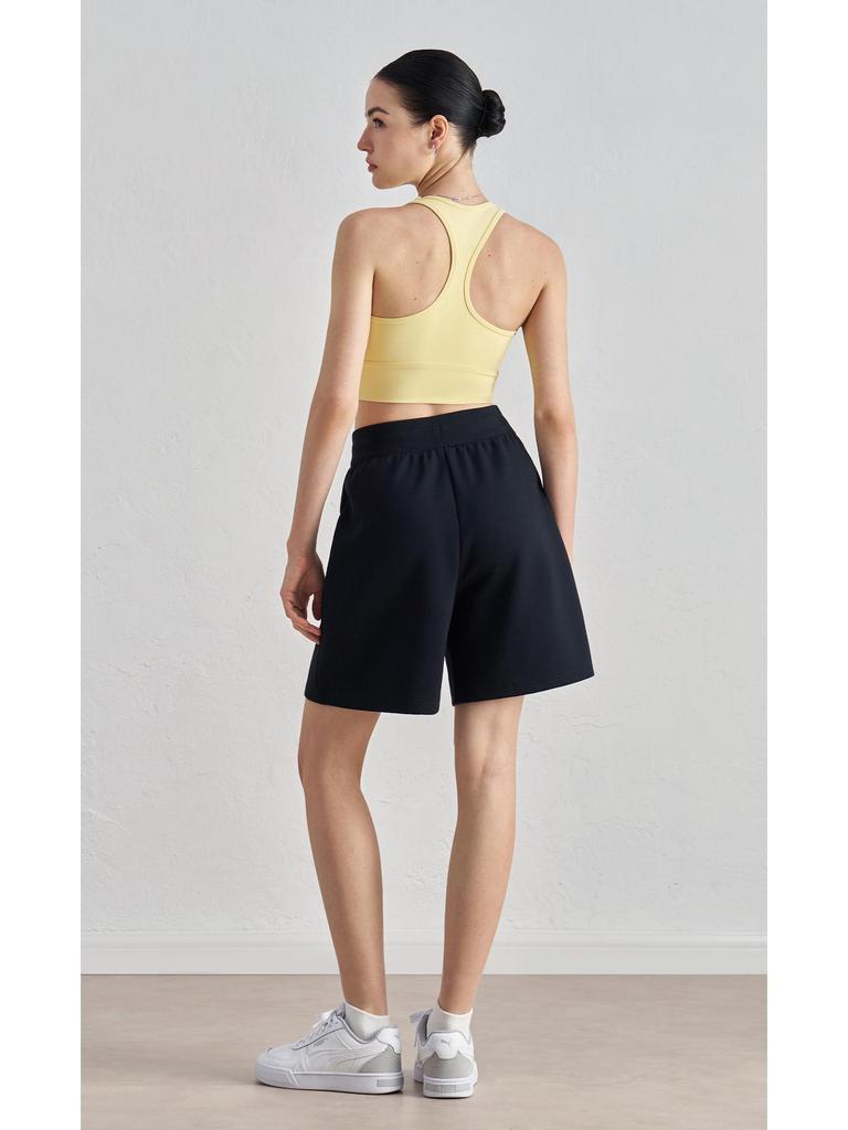 NU Racerback Sport-BH med Bröstinlägg - Yoga Fitness Topp