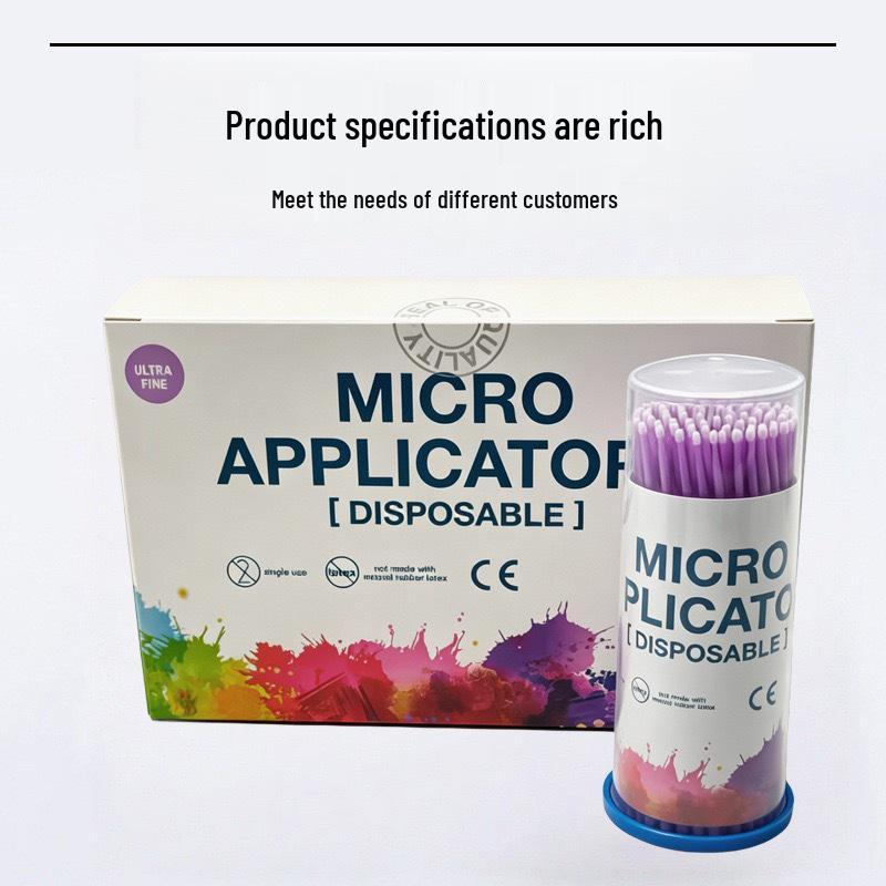 Disposable Dental & Makeup Applicators: Cotton Pads, Makeup Brushes, Swabs, Non-Shedding Brushes