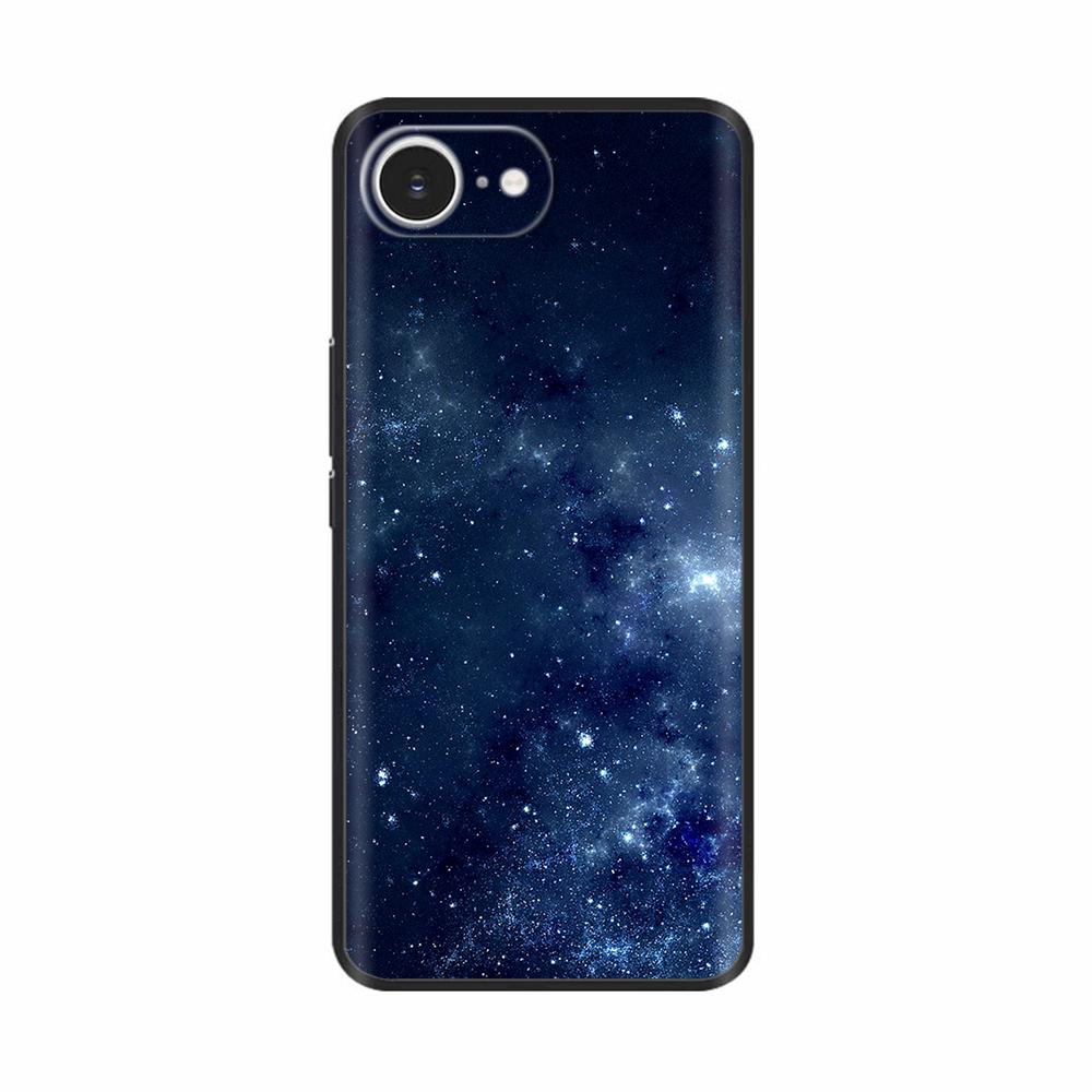 Silicone Phone Case For For iPhone 16E iPhone16E SE 2025 SE4 5G Soft Black Shockproof Shell Protection Back Cover Cases Coque