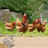 Extended Handle Poultry Sifting Shovel MultiPurpose Cleaning Tool Litter Scooper for Chicken Coops and Pet Waste Removal
