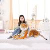 Tiger Plush Animal Realistic Big Cat Orange Bengal Soft Stuffed Toy Pillow Toys
