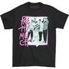 Men's PRETTYMUCH Purple Teal Logo T-Shirt Mens Womens Tees Top  Black