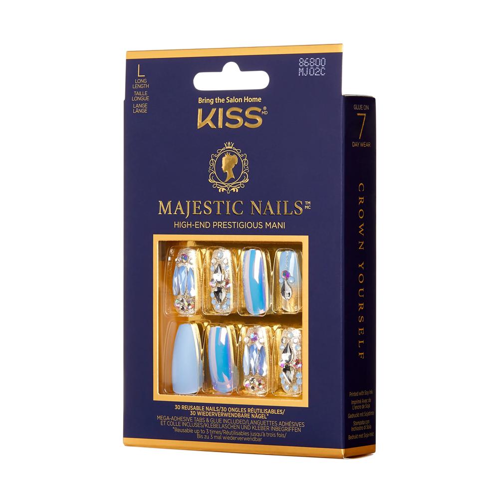 Sztuczne paznokcie Majestic Nails My Jewel Kiss 30 szt
