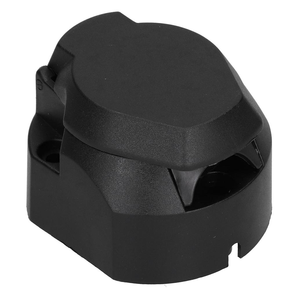 European 7 Hole Adapter Waterproof Connector Power Cord Socket for Trailer RV Commercial Vehicle