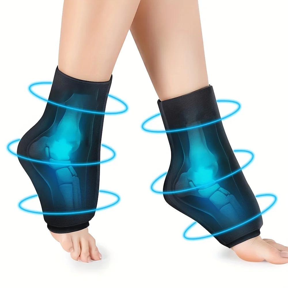 Solid Gel Cold and Hot Ankle Protector Ice Pack Gel Ankle Protector Cold and Hot Ice Protector Sports Injury Repair To Relieve