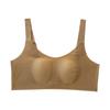 Large Size Women Ultra Thin One Cup Cool Feeling Ultra Thin No Trace Breathable Large Breast and Small Bra