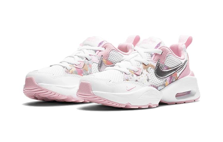 Nike Air Max Fusion SE Comfortable Round Toe Abrasion Resistant Breathable Low top Kids Lifestyle Shoes Pink White CZ6584-100