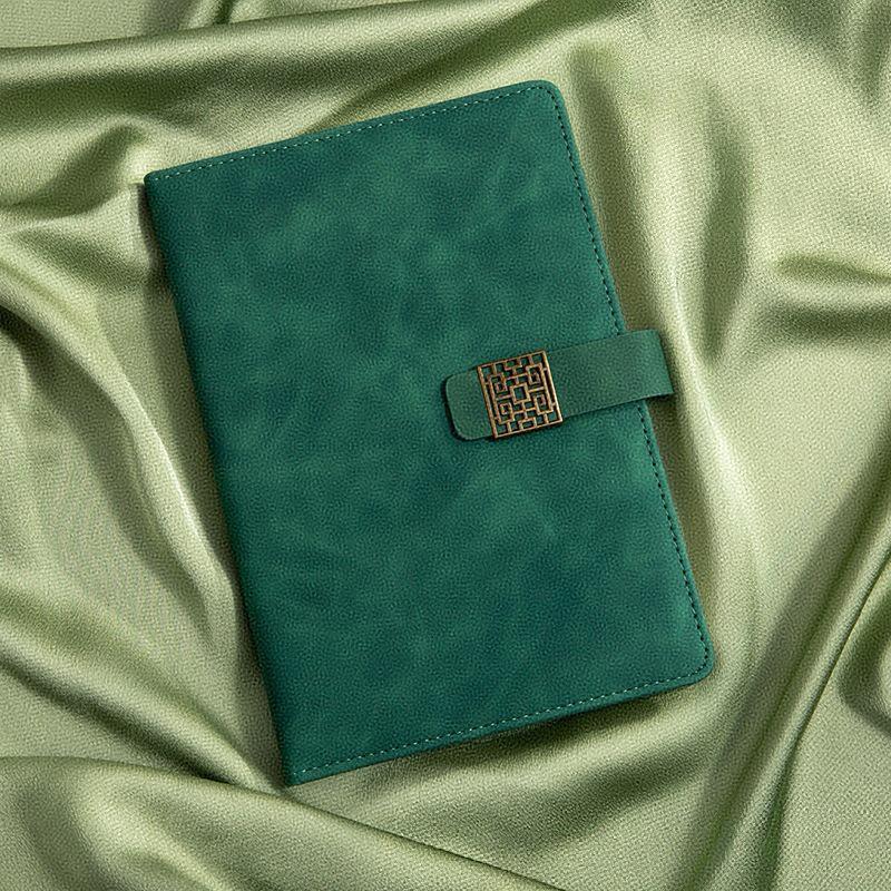 Verdickte Leder-Business-Schnallen-Notizbücher für Konferenzen und Tagebücher