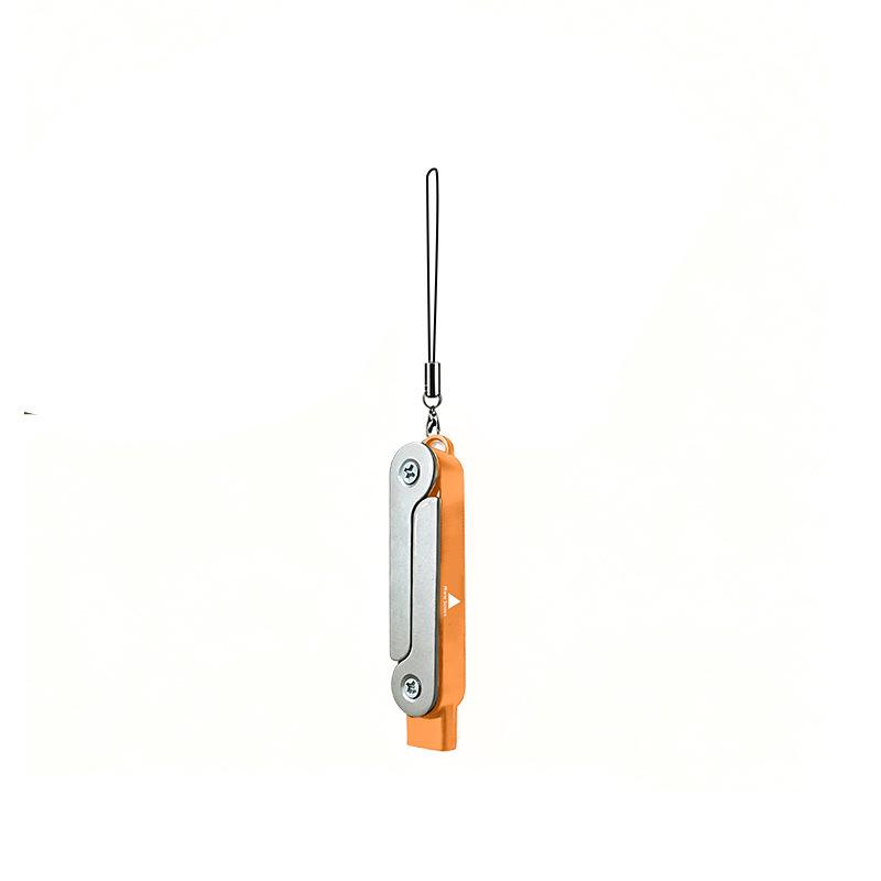 Faltbarer Handy-Lade-Ständer mit Schnellladekabel - Tragbar und kompatibel mit mehreren Telefonmodellen.