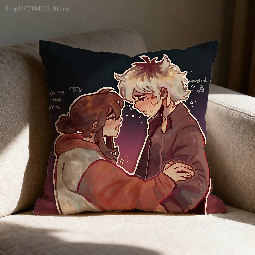 FFakemink VVincenzo Pillow Case For Sofa Decor Car Office Room Printing Cushion Cover Decorations and Protector